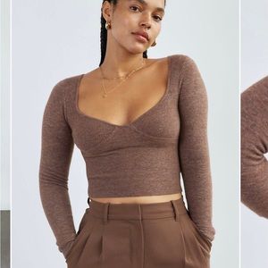Aritzia Greer Sweater - Walnut Brown